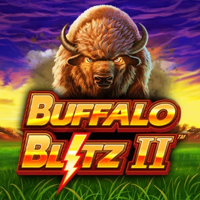 Buffalo Blitz 2 Slot Logo.