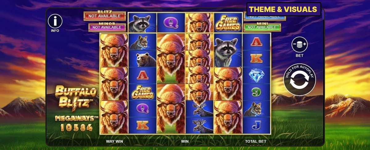 バッファローブリッツ2スロットスタイル。