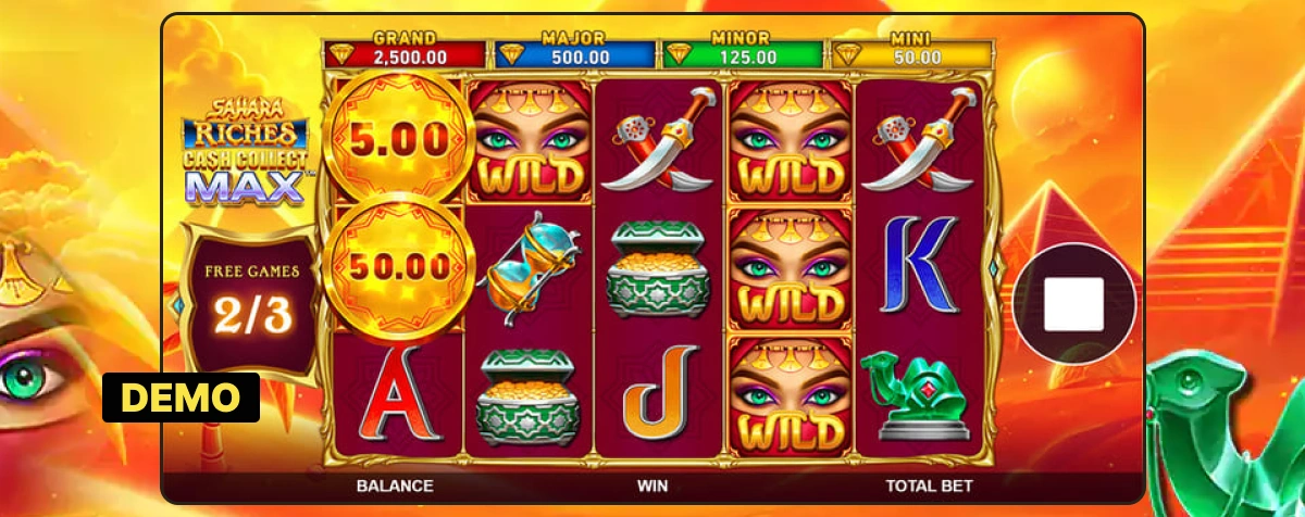 Sahara Riches Cash Collect.